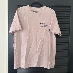 Rag & Bone Men’s Light Pink T-Shirt
